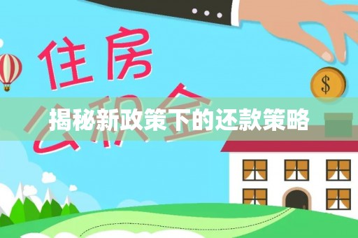 焉耆揭秘新政策下的还款策略
